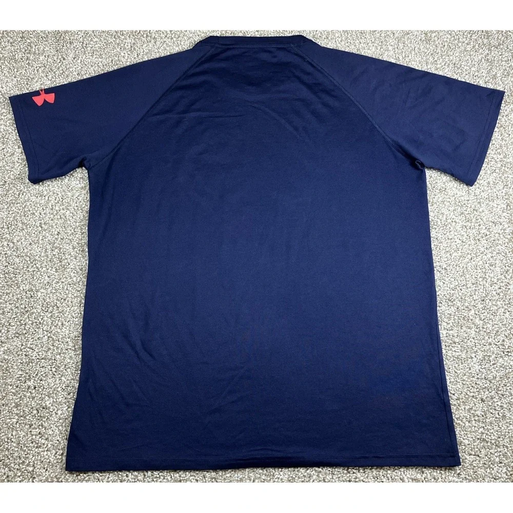 Under‎ Armour Superman Man Of Steel Loose Fit Shirt Men's Size Medium Heat Gear